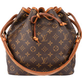 Louis Vuitton Canvas Monogram Sac Noe Petit Shoulder Bag