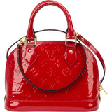 Louis Vuitton Pomme D´Amour Vernis Monogram Alma BB Handbag