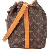 Louis Vuitton Canvas Monogram Sac Noe Petit Shoulder Bag