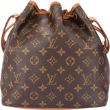 Louis Vuitton Canvas Monogram Sac Noe Petit Shoulder Bag