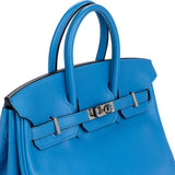 Hermès Blue Paradise Veau Gulliver Birkin 25 Handbag