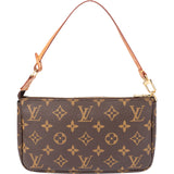 Louis Vuitton Canvas Monogram Pochette Accessoire Handbag