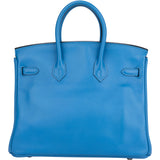 Hermès Blue Paradise Veau Gulliver Birkin 25 Handbag