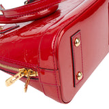Louis Vuitton Pomme D´Amour Vernis Monogram Alma BB Handbag