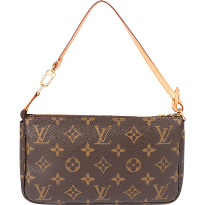 Louis Vuitton Canvas Monogran Pochette Accessoire Handbag