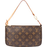 Louis Vuitton Canvas Monogran Pochette Accessoire Handbag