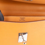 Hermès Brown Calfskin Kelly Depeche 38 Briefcase Bag