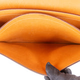 Hermès Brown Calfskin Kelly Depeche 38 Briefcase Bag