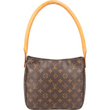 Louis Vuitton Canvas Monogram Looping MM Shoulder Bag