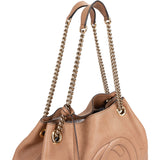 Gucci Leather GG Soho Shoulder Bag