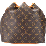 Louis Vuitton Canvas Monogram Sac Noe Petit Shoulder Bag