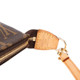 Louis Vuitton Canvas Monogran Pochette Accessoire Handbag