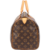 Louis Vuitton Canvas Monogram Speedy 30 Handbag