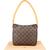 Louis Vuitton Canvas Monogram Looping MM Shoulder Bag