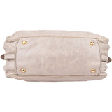 Miu Miu Grey Leather City Handbag