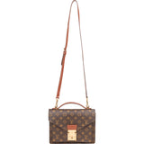 Louis Vuitton Canvas Monogram Monceau Handbag