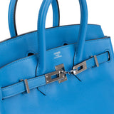 Hermès Blue Paradise Veau Gulliver Birkin 25 Handbag