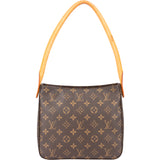 Louis Vuitton Canvas Monogram Looping MM Shoulder Bag