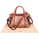 Miu Miu Tricolor Leather City Handbag