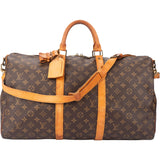 Louis Vuitton Canvas Monogram Keepall 50 Bandouliere