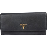 Prada Black Saffiano Leather Wallet