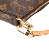 Louis Vuitton Canvas Monogram Pochette Accessoire Handbag