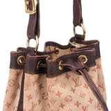 Louis Vuitton Mini Lin Monogram Mini Noelie Noe Handbag