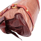 Miu Miu Tricolor Leather City Handbag