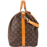 Louis Vuitton Canvas Monogram Keepall 50 Bandouliere