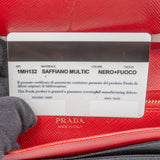 Prada Black Saffiano Leather Wallet
