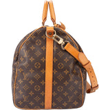 Louis Vuitton Canvas Monogram Keepall 55 Bandouliere