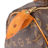 Louis Vuitton Canvas Monogram Speedy 30 Handbag