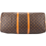 Louis Vuitton Canvas Monogram Keepall 55 Bandouliere