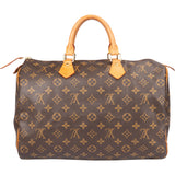 Louis Vuitton Canvas Monogram Speedy 35 Handbag