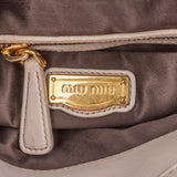 Miu Miu Quilted Leather City Handbag