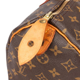 Louis Vuitton Canvas Monogram Speedy 35 Handbag