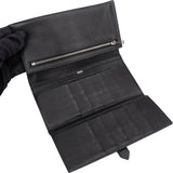 Hermès Black Leather Bifold Bearn Wallet
