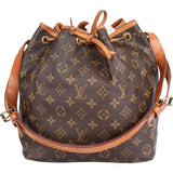 Louis Vuitton Canvas Monogram Sac Noe Petit Shoulder Bag