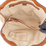 Gucci GG Monogram Bamboo Handbag