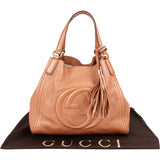 Gucci Leather GG Soho Handbag