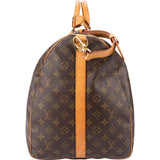 Louis Vuitton Canvas Monogram Keepall 60 Bandouliere