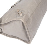 Balenciaga Grey Leather City Handbag