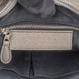 Balenciaga Grey Leather City Handbag