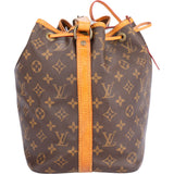 Louis Vuitton Canvas Monogram Sac Noe Petit Shoulder Bag