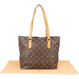 Louis Vuitton Canvas Monogram Cabas Piano Shoulder Bag