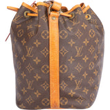 Louis Vuitton Canvas Monogram Sac Noe Petit Shoulder Bag