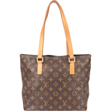 Louis Vuitton Canvas Monogram Cabas Piano Shoulder Bag