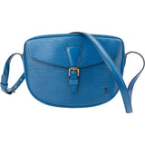 Louis Vuitton Bleu Epi Leather Jeune Fille MM Crossbody Bag