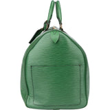 Louis Vuitton Vert Epi Leather Keepall 50