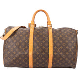 Louis Vuitton Canvas Monogram Keepall 50 Bandouliere